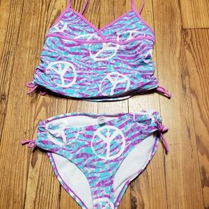 Girls swim suit, 2 piece